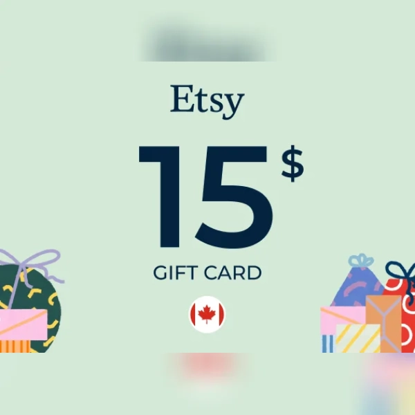 Etsy Gift Card 15 CAD Key - CANADA