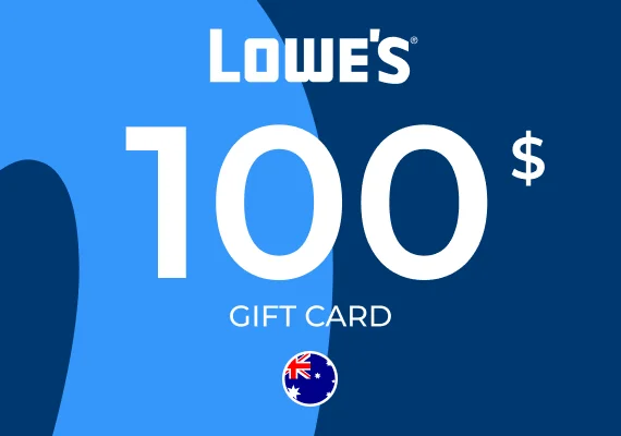 Lowes Gift Card 100 AUD