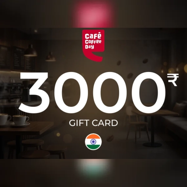 Cafe Coffee Day Gift Card 3000 INR Key – INDIA