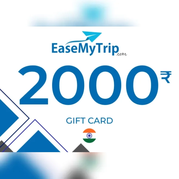 EaseMyTrip Gift Card 2000 INR Key - INDIA