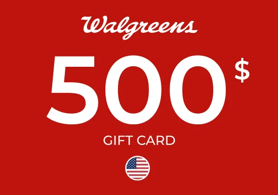 Walgreens Gift Card 500 USD Key - UNITED STATES