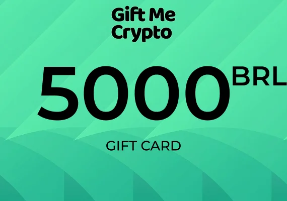 Gift Me Crypto Gift Card 5000 BRL