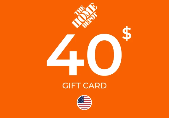 The Home Depot Gift Card 40 USD
