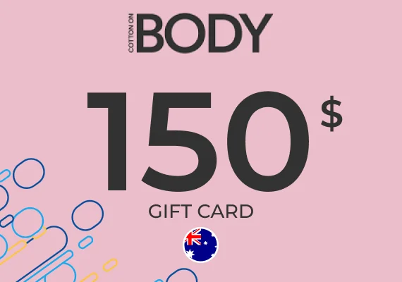 Cotton On Body Gift Card 150 AUD