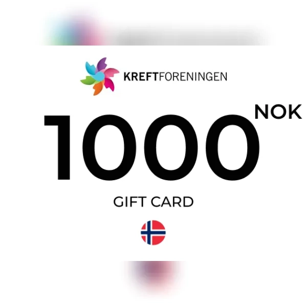 Kreftforeningen Gift Card 1000 NOK Key - NORWAY
