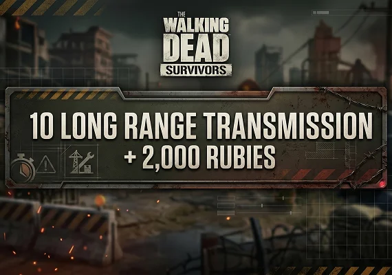 The Walking Dead: Survivors - 10 Long Range Transmission + 2000 Rubies