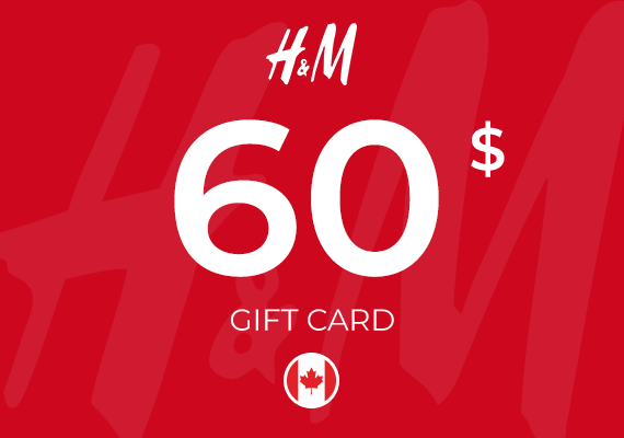 H&M Gift Card 60 CAD H&M Gift Card 60 CAD