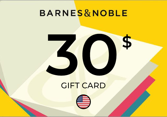 Barnes and Noble Gift Card 30 USD