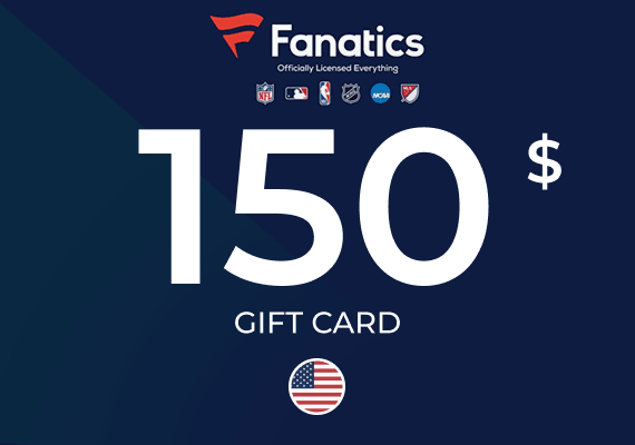 Fanatics Gift Card 150 USD