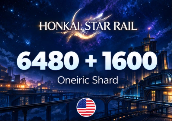 Honkai: Star Rail - 6480+1600 Oneiric Shard