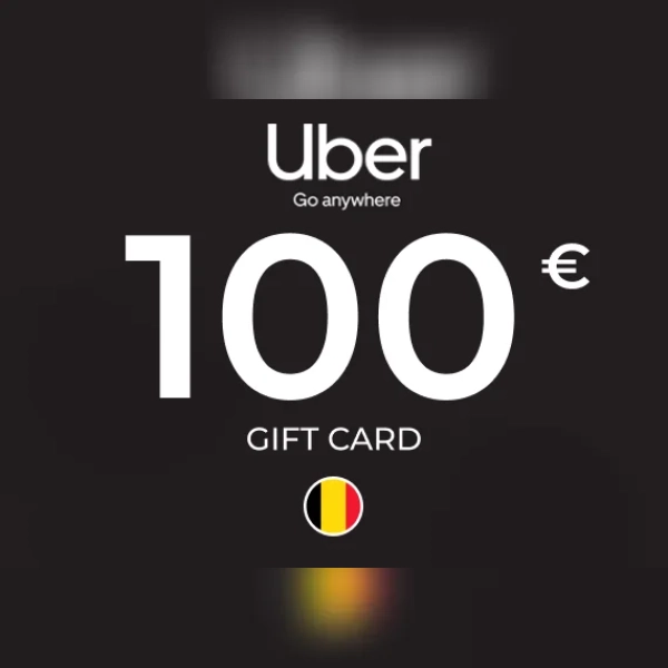 Uber Gift Card 100 EUR Key - BELGIUM