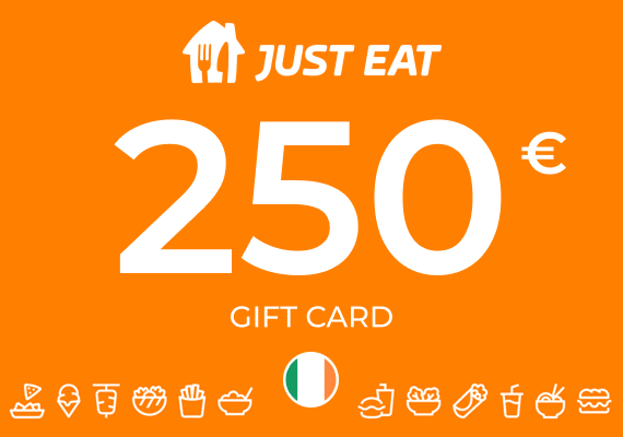 Just Eat Gift Card 250 EUR