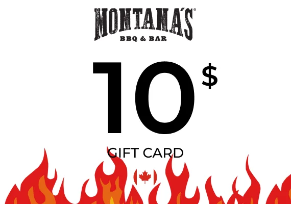 Montana's Gift Card 10 CAD
