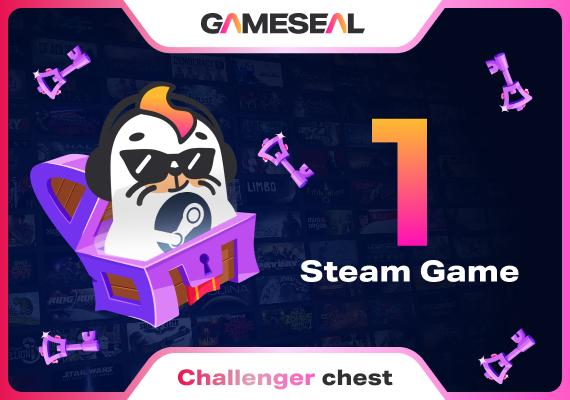 Gameseal 5x Steam Games Challenger Chest