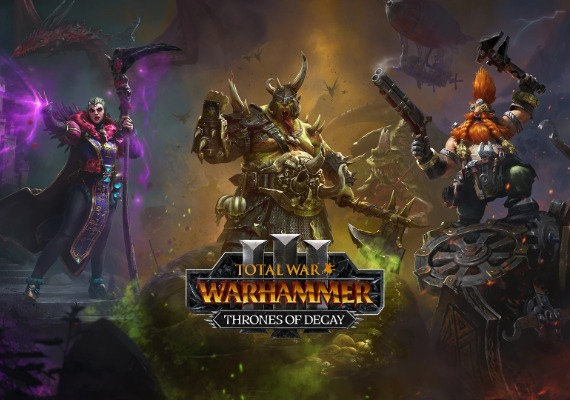 Total War: Warhammer III - Thrones of Decay Bundle (DLC) (PC) Total War: Warhammer III - Thrones of Decay Bundle (DLC) (PC)