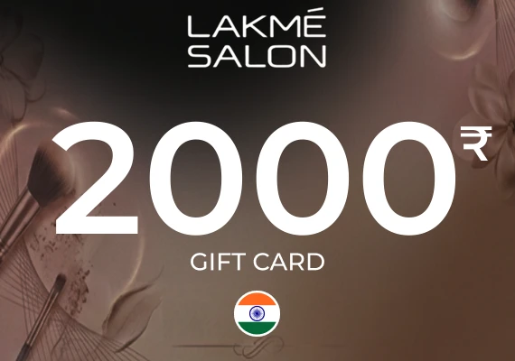 Lakme Salon Gift Card 2000 INR