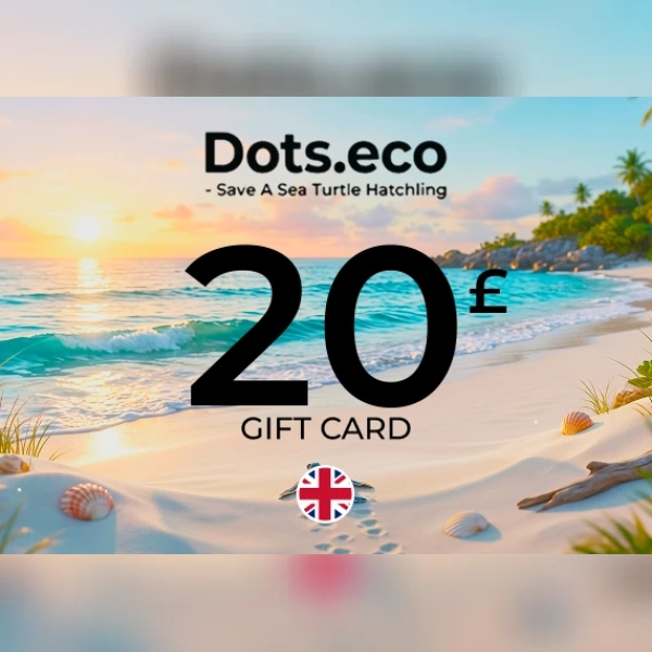 Dots.eco - Save a sea turtle hatchling Gift Card 20 GBP Key - UNITED KINGDOM