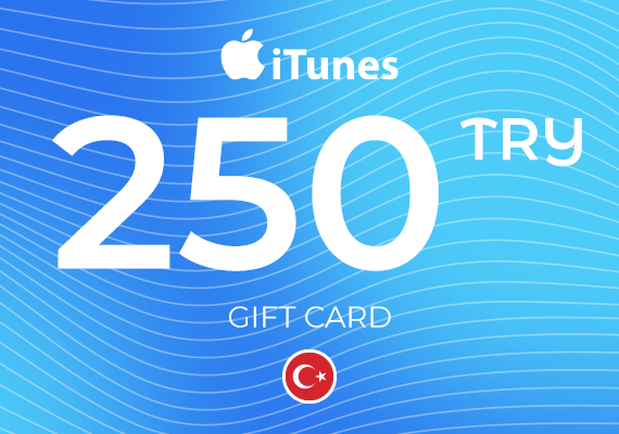 Apple iTunes Gift Card 250 TRY Apple iTunes Gift Card 250 TRY