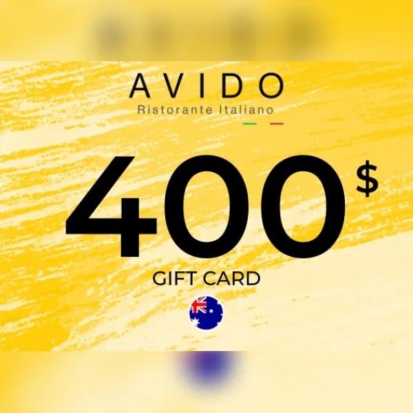 Avido Ristorante Gift Card 400 AUD Key - AUSTRALIA