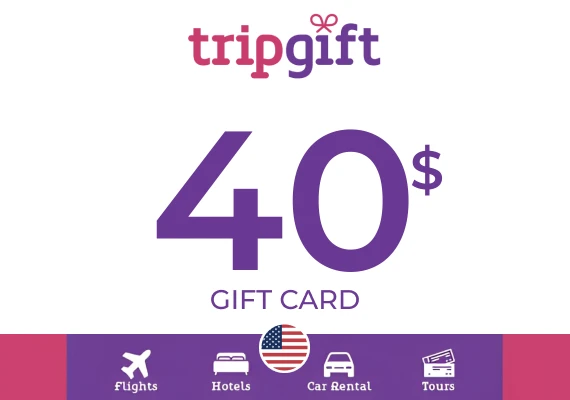 TripGift Gift Card 40 USD