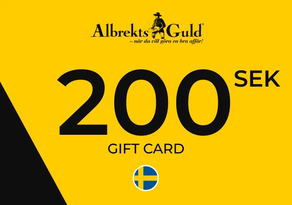 Albrekts Guld Gift Card 200 SEK