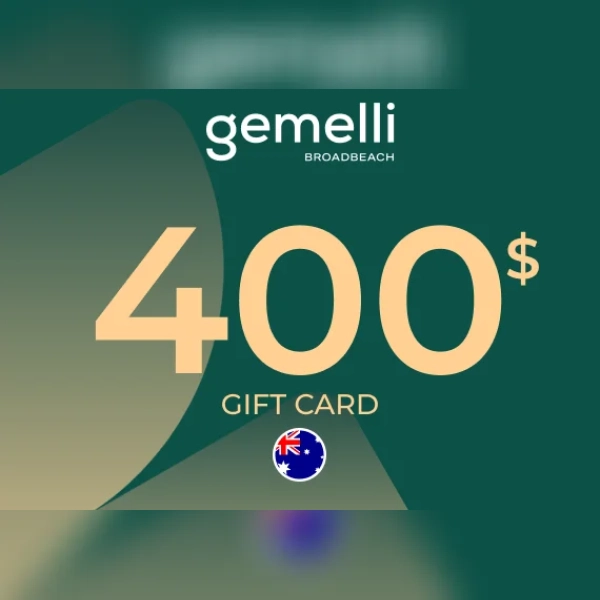 Gemelli Broadbeach Gift Card 400 AUD Key - AUSTRALIA