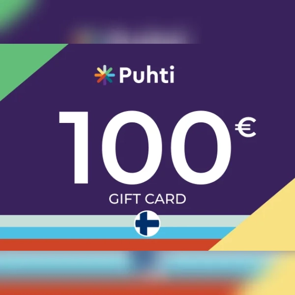 Puhti Gift Card 100 EUR Key - FINLAND