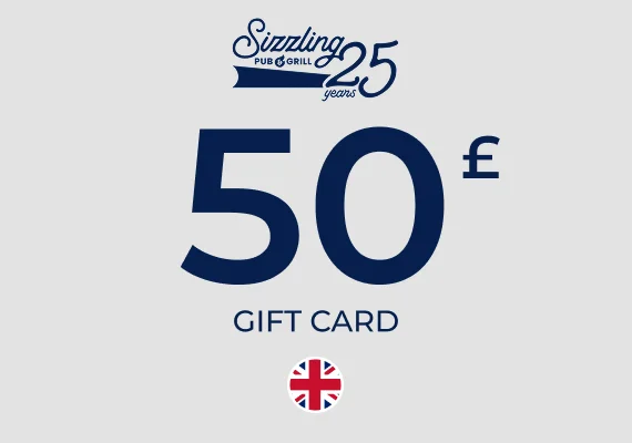 Sizzling Pubs Gift Card 50 GBP
