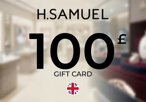 H Samuel Gift Card 100 GBP