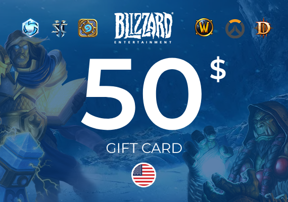 Blizzard Gift Card 50 USD Blizzard Gift Card 50 USD