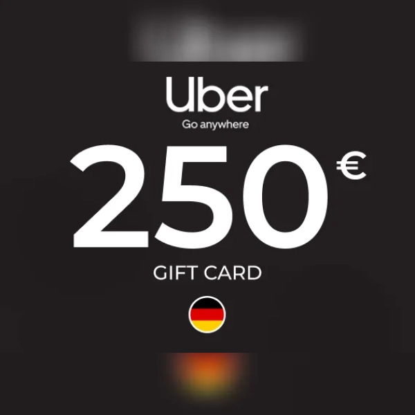 Uber Gift Card 250 EUR Key - GERMANY