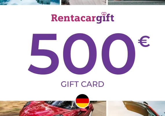 RentacarGift Gift Card 500 EUR