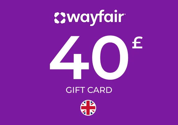 Wayfair Gift Card 40 GBP