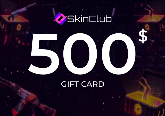 Skin.Club 500 USD Gift Card
