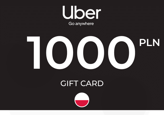 Uber Gift Card 1000 PLN