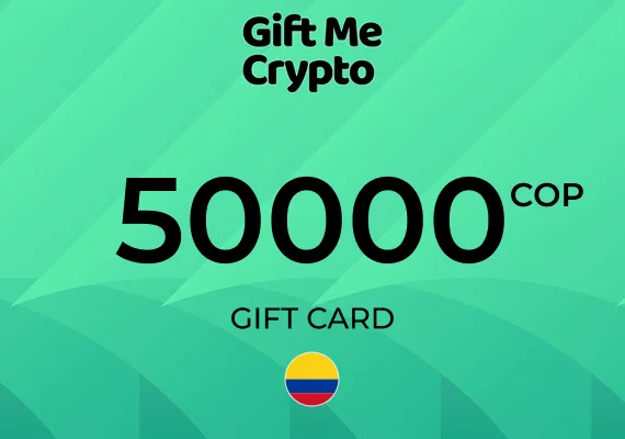 Gift Me Crypto Gift Card 50000 COP