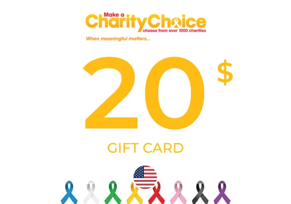 Charity Choice Gift Card 20 USD