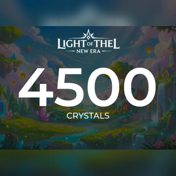 Light of Thel: New Era - 4500 Crystal Direct Top-Up - GLOBAL
