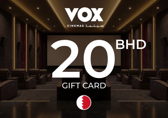 VOX Cinemas Gift Card 20 BHD