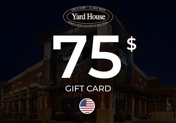 Yard House Gift Card 75 USD