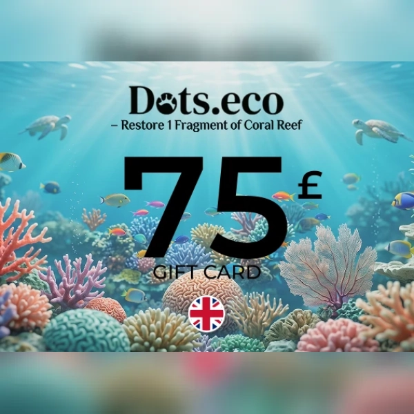 Dots.eco - Restore 1 fragment of coral reef Gift Card 75 GBP Key - UNITED KINGDOM