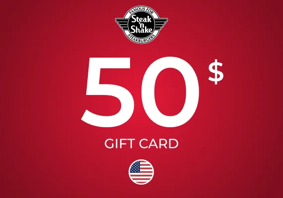 Steak 'n Shake Gift Card 50 USD