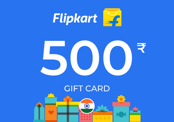 Flipkart Gift Card 500 INR