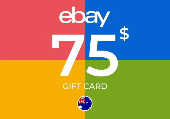 eBay Card 75 AUD