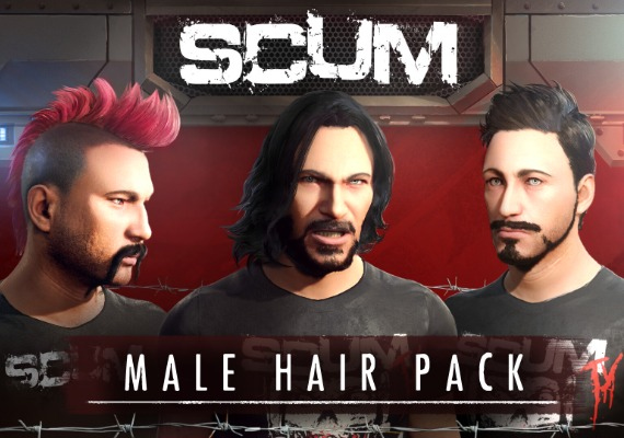 SCUM Male Hair Pack (DLC) (PC) SCUM Male Hair Pack (DLC) (PC)
