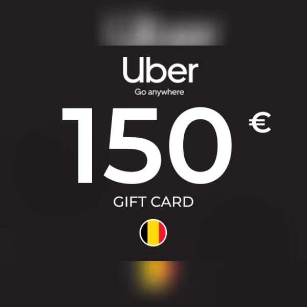 Uber Gift Card 150 EUR Key - BELGIUM