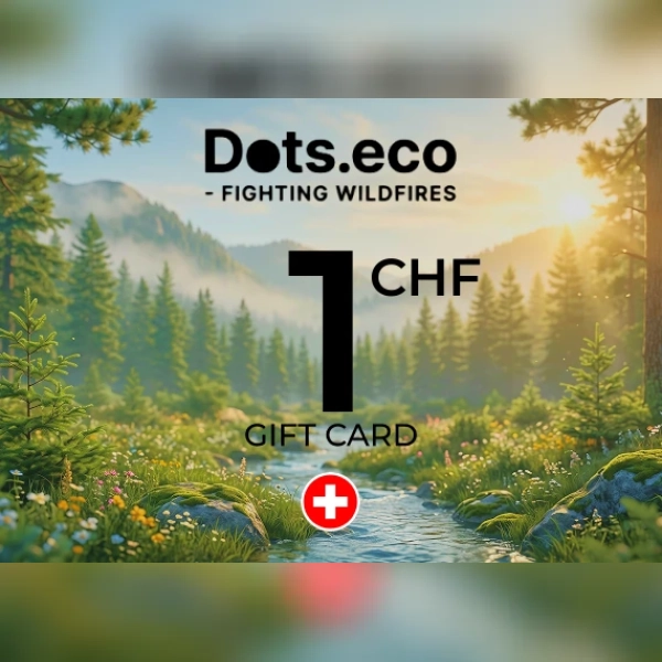 Dots.eco - Fighting Wildfires Gift Card 1 CHF Key - SWITZERLAND