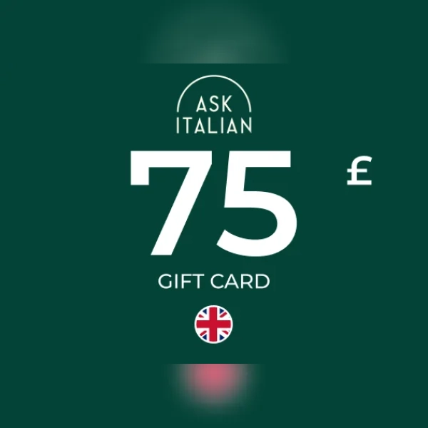 Ask Italian Gift Card 75 GBP Key - UNITED KINGDOM