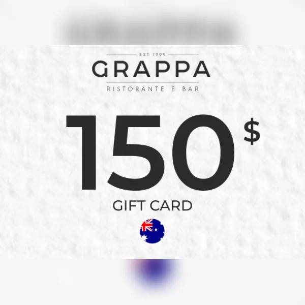 Grappa Ristorante & Bar Gift Card 150 AUD Key - AUSTRALIA