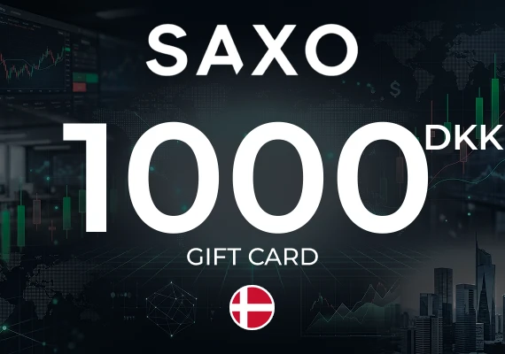 Saxo Gift card 1000 DKK